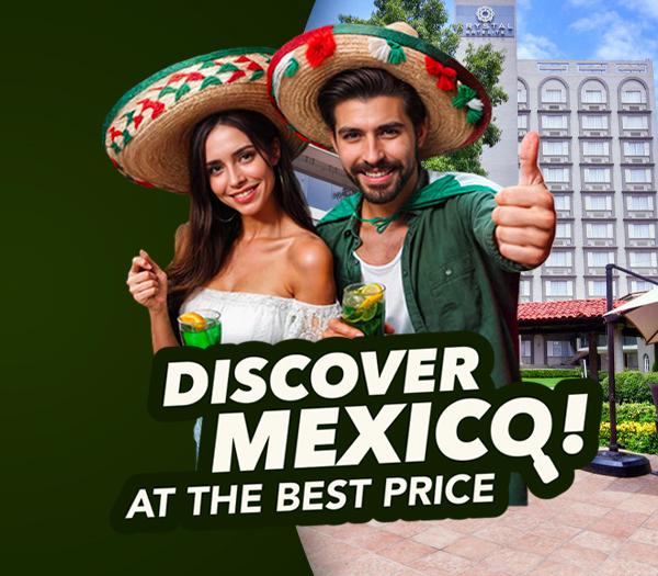 FLIGHT + HOTEL PACKAGE Krystal Urban® Aeropuerto Ciudad de México Cidade do México FLIGHT + HOTEL PACKAGE Krystal Urban® Aeropuerto Ciudad de México Cidade do México